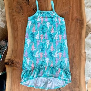 Gymboree Turquoise Seahorse Nightgown